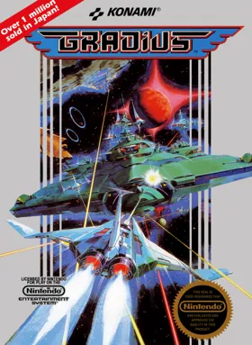 Gradius (USA) box cover front